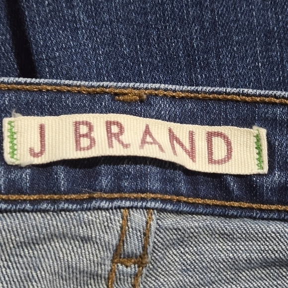 J BRAND JASPER Women's Mid Rise Skinny Denim Jeans Dark Wash Size 27 - Picture 5 of 9